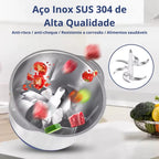 [Leve 2 Pague 1] Moedor Elétrico Multiuso TurboChef Inox 5 em 1 + BRINDE: Dispenser Giratório Automático